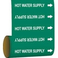 thumbnail image 1 of BRADY 109273 Pipe Marker,30 ft. H x 8in. W,Vinyl, 1 of 1