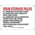 thumbnail image 1 of BRADY 125635 Chemical Sign, Plastic, 10 x14, Blk/Red/Wht, 1 of 1