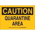 thumbnail image 1 of BRADY 126050 Caution Sign, 7 x 10In, Black/Yellow, 1 of 1