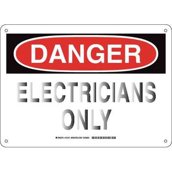 BRADY 127011 DANGER SIGN 10X14 G1933060