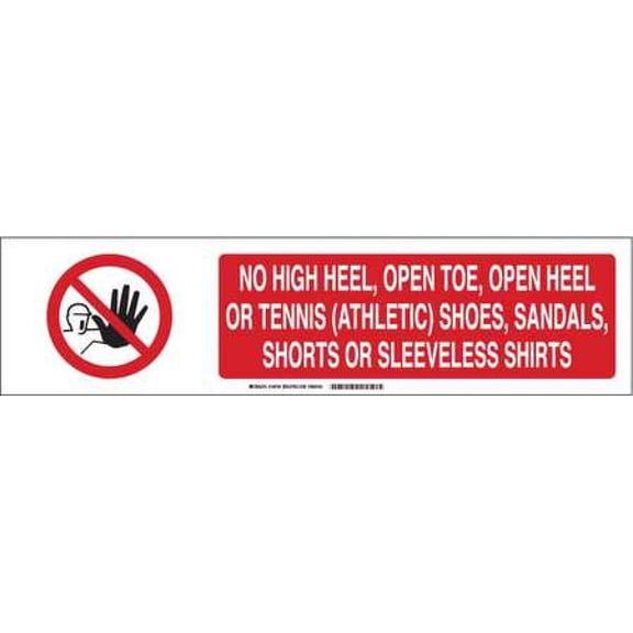 brady 140790 slider insert,text and symbol,23-7/8in w g9401384