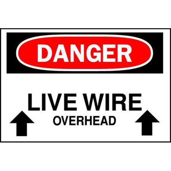BRADY 25556 Electrical Hazard Sign