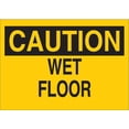 thumbnail image 1 of BRADY 43190 Caution Sign,10 x 14In,BK/YEL,Wet FL,ENG G1865860, 1 of 1