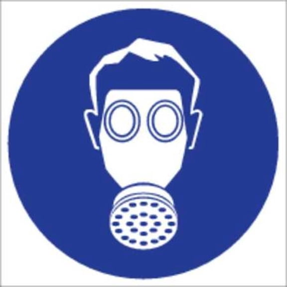 BRADY 58545 RTK Pictogram Label,3/4 In. H,PK36