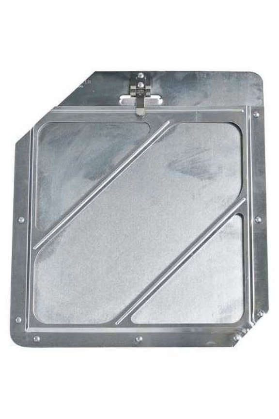 Brady Vehicle Placard Holder, Aluminum, 10 3/4 in W x 10 3/4 in H 60143