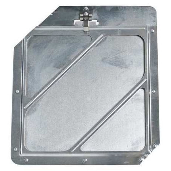 Brady Vehicle Placard Holder, Aluminum, 10 3/4 in W x 10 3/4 in H 60143