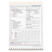 Brady Confined Space Entry Permit, 11 in Height, 8 1/2 in Width 65937