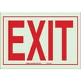 thumbnail image 1 of BRADY 80284 Exit Sign,10 x 14In,R/WHT,Exit,ENG,Text, 1 of 1