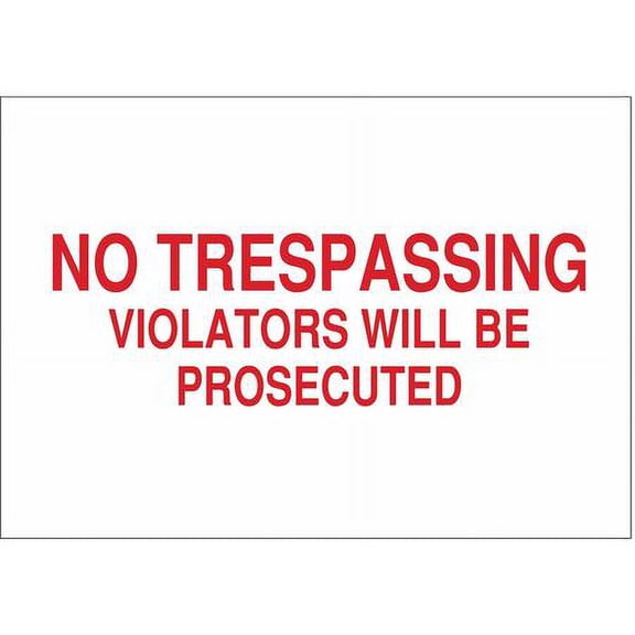 admittance sign, brady, 84252, 7"hx10"w