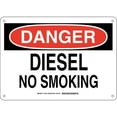 thumbnail image 1 of BRADY Danger No Smoking Sign,Diesel,10x14 128139, 1 of 1