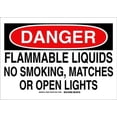 thumbnail image 1 of BRADY Danger No Smoking Sign,Flammable,10x14 123694, 1 of 1