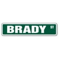 thumbnail image 1 of BRADY Street Sign Childrens Name Room Sign | Indoor/Outdoor |  30" Wide, 1 of 5