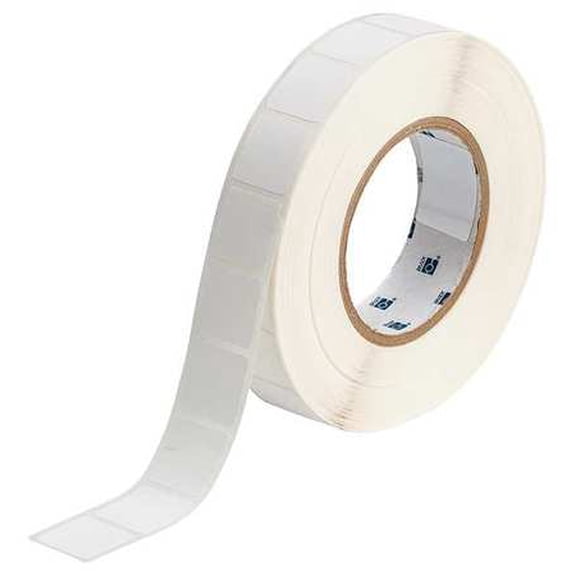 brady tht-179-7425-2 label, white, blank, polypropylene