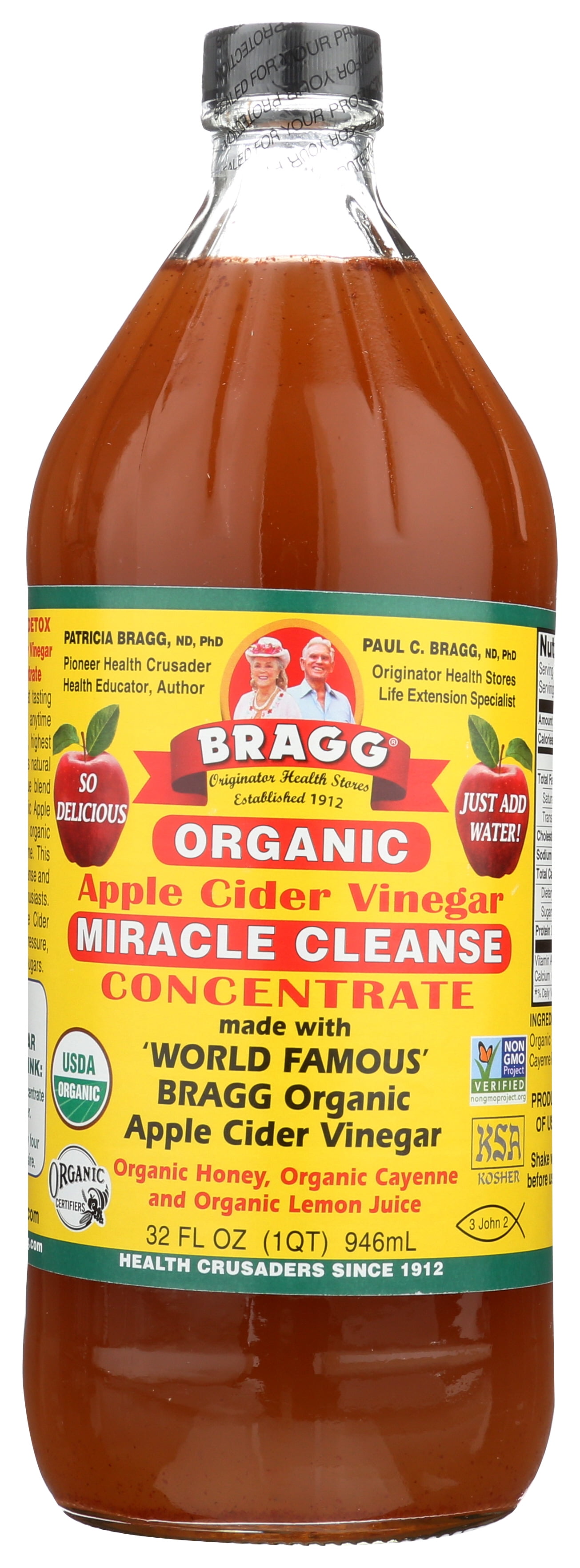 BRAGG VINEGAR APPL CIDR CLEANSE 32 OZ
