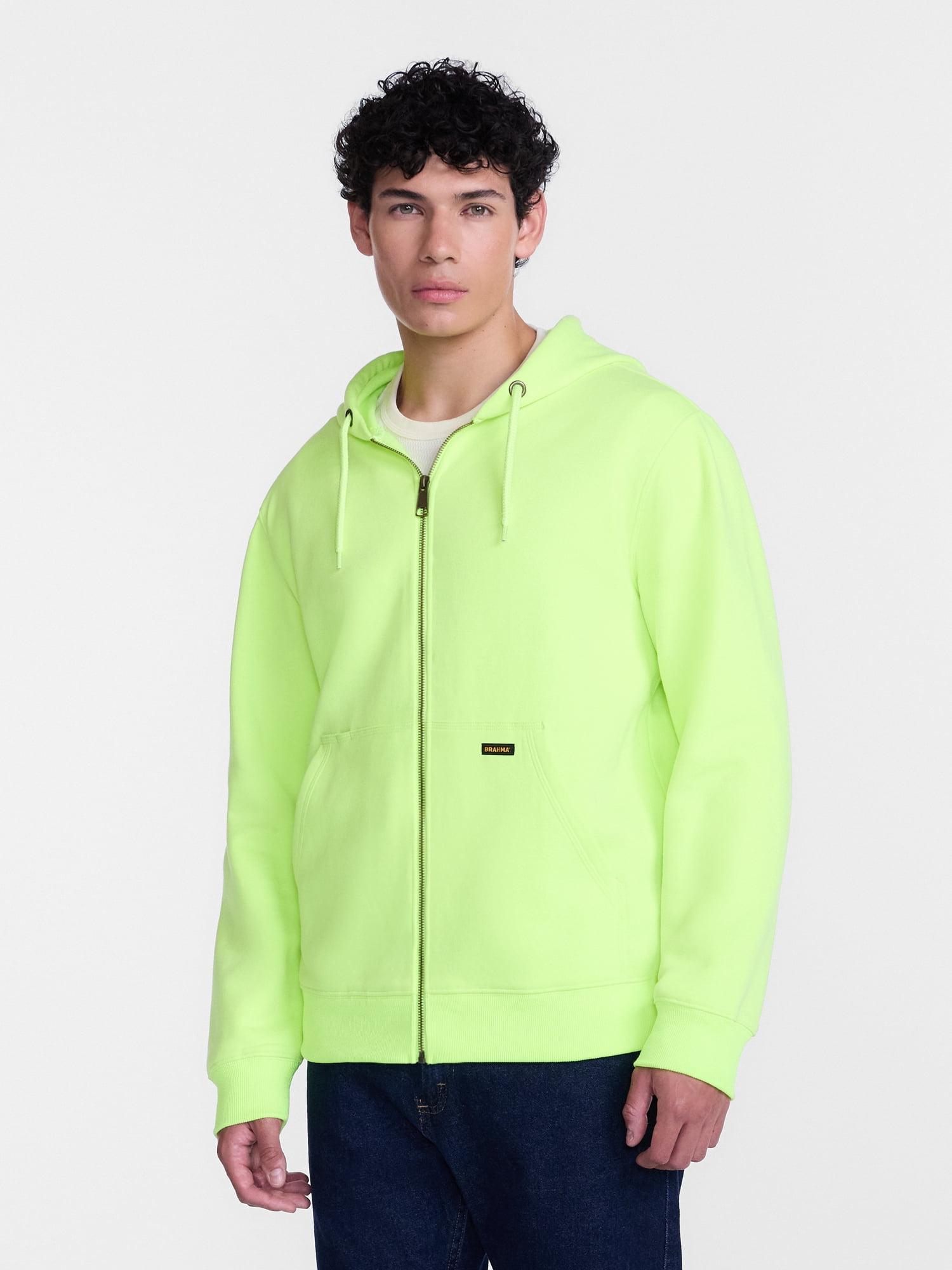 Brahma Men's Full Zip Workwear Hoodie, Sizes S-3XL
