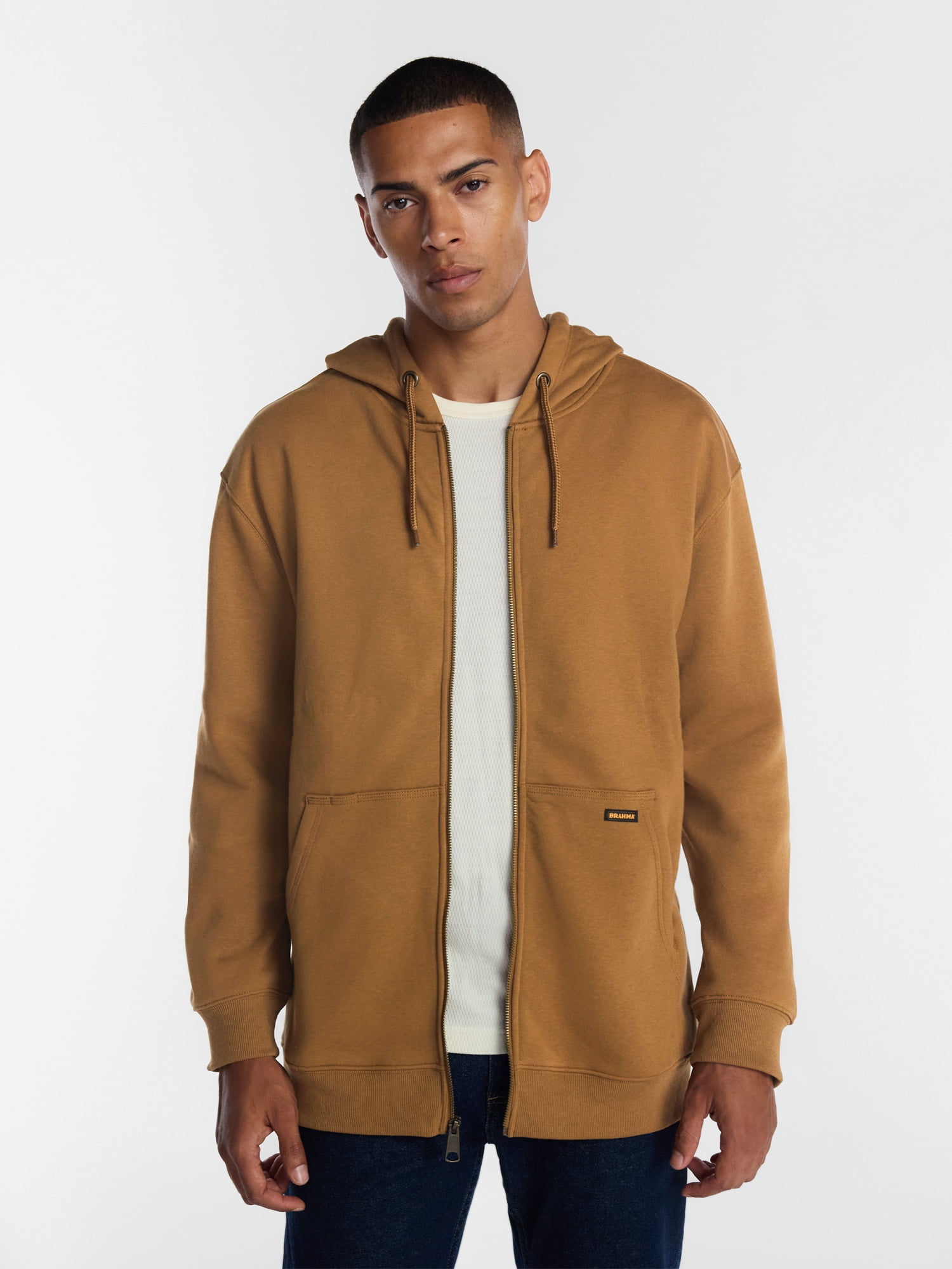 Brahma Men's Full Zip Workwear Hoodie, Sizes S-3XL