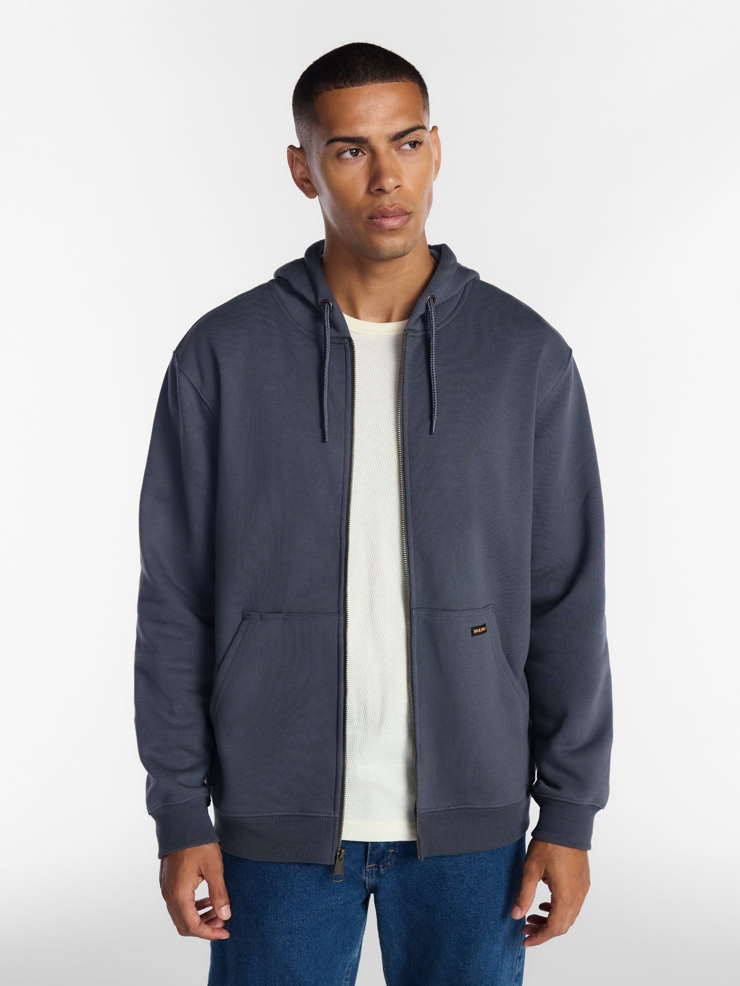Brahma Men's Full Zip Workwear Hoodie, Sizes S-3XL