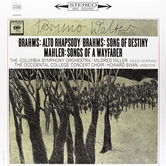 BRAHMS: ALTO RHAPSODY / SONG OF DESTINY & MAHLER - SONGS OF A WAYFARER(180 GRAM) (Vinyl)