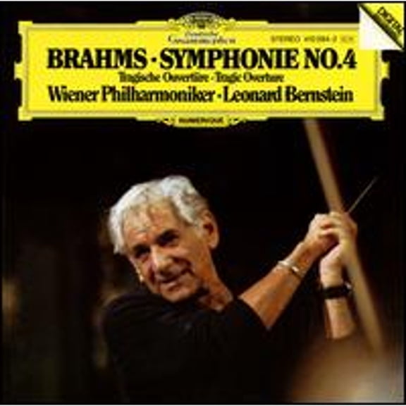 Brahms: Symphony No. 4; Tragic Overture (CD) by Wiener Philharmoniker, Leonard Bernstein (conductor)