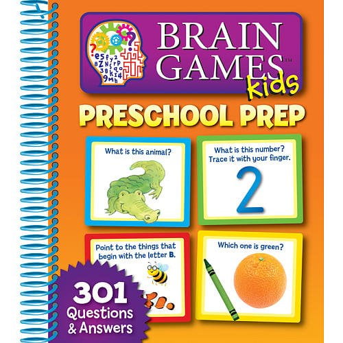 Pre-Owned BRAIN GAMES PRESCHOOL PREP Paperback