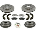 thumbnail image 1 of BRAKE BUNDLE FOR 2006-2010 CIVIC GX - 7PC SET OF FRONT & REAR PADS, ROTORS, DRUMS, SHOES & SPRINGS - OEM FIT, 1 of 5