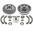 thumbnail image 1 of BRAKE DRUMS & BEARINGS FOR KIA RIO 03-05, SET OF 2 REAR DRUMS, 4 SHOES & SPRINGS - Fits Without ABS!, 1 of 5