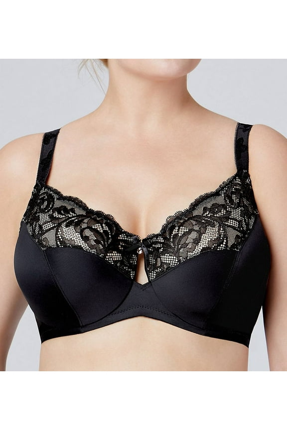 Black Tribeca Balcony Bra, US 48L, UK 48HH, NWOT