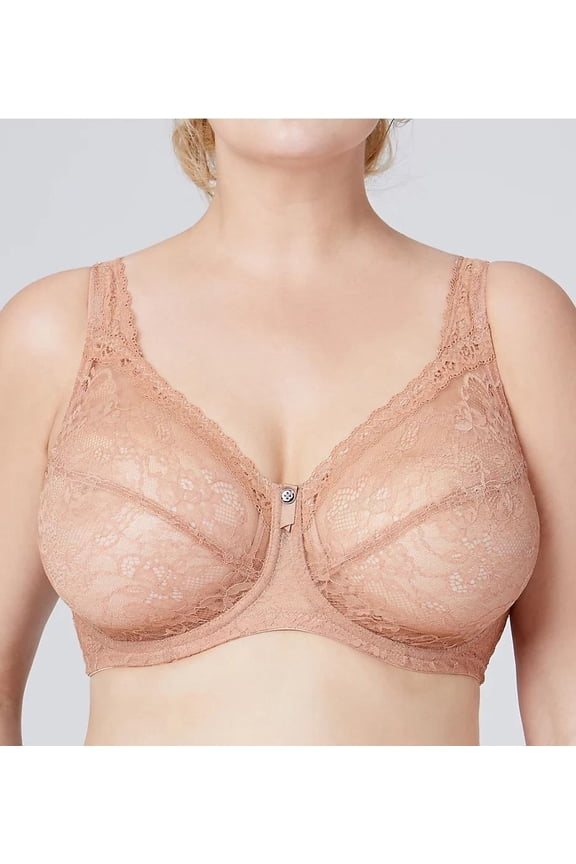 Cafe Nolita All Over Lace Underwire Bra, US 48G, UK 48F, NWOT