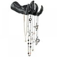 thumbnail image 1 of [BRAND CLEARANCE!!!] 8.5x5.3Inch Wall Hanging Decor Resin Witch's Hand Jewelry Display Rack Door Hanger Creative Props Decoration for Featured Wall Decor (Black gray), 1 of 8