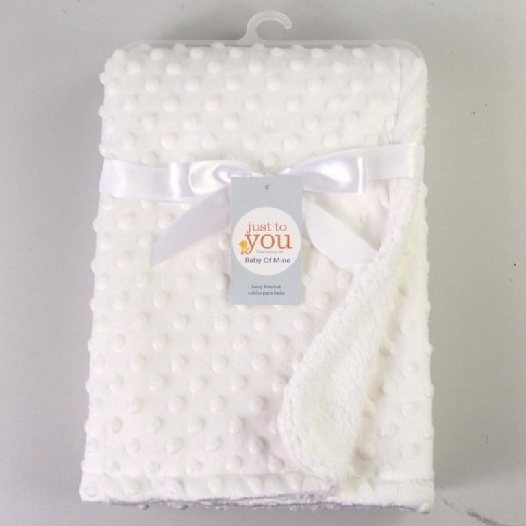 BRAND CLEARANCE Baby Blanket Swaddling Newborn Thermal Soft Fleece Blanket Solid Bedding Set Cotton Quilt 75x100CM White