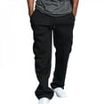 thumbnail image 1 of [BRAND]Delivery On Time!Men's Loose Straight Leg Cargo Sweatpants With Pocket Fashion Drawstring Autumn Winter Casual Trousers Daily Jogger Pants, 1 of 5