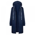 thumbnail image 1 of BRAND FACTORY PRICE!Women's Long Hoodies Loose Fit Sweatshirt Outerwear Jacket Tunic Coat with Pockets Long Sleeve Casual Zip Up, 1 of 10