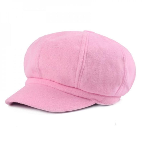 [BRAND] Final Clear Out!Women Autumn Winter Retro Woolen Octagonal Cap Casual Outdoor Warm Temperament Berets Literary Painter Hat