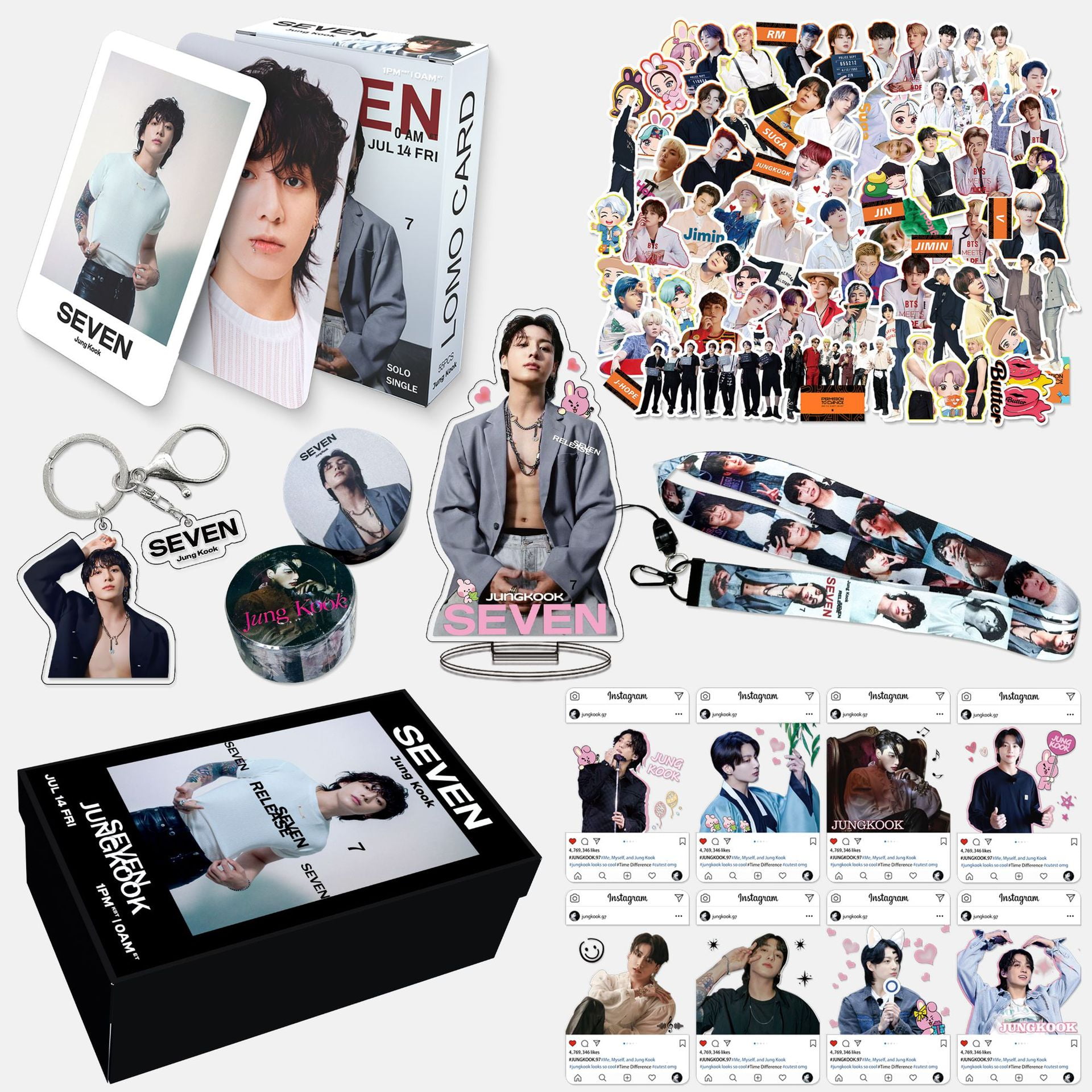 アイドル JUNGKOOK Ceci BTS x CECI Magazine Jungkook Photocard