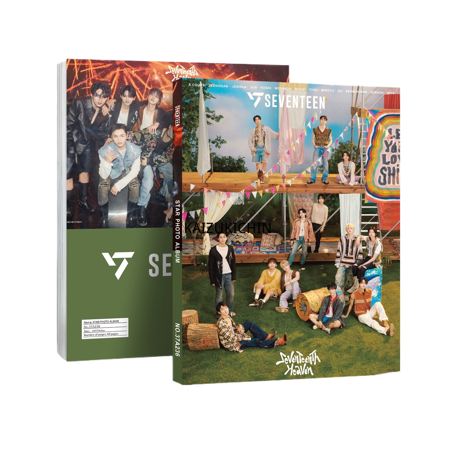 BRAND NAME KAIZUKICHIN KPOP Thai star picture album BRIGHT