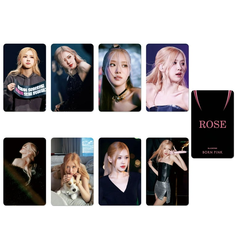Blackpink Jisoo Rosé ジス ロゼ　トレカ BRAND NAME KAIZUKICHIN KPOP BlackP Jisoo JISOO ROSE photo card