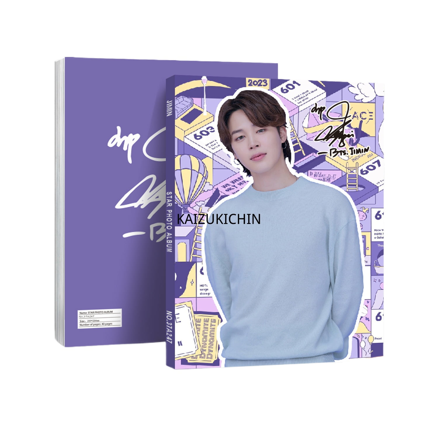 BRAND NAME KAIZUKICHIN KPOP Star Picture Album JIMIN's