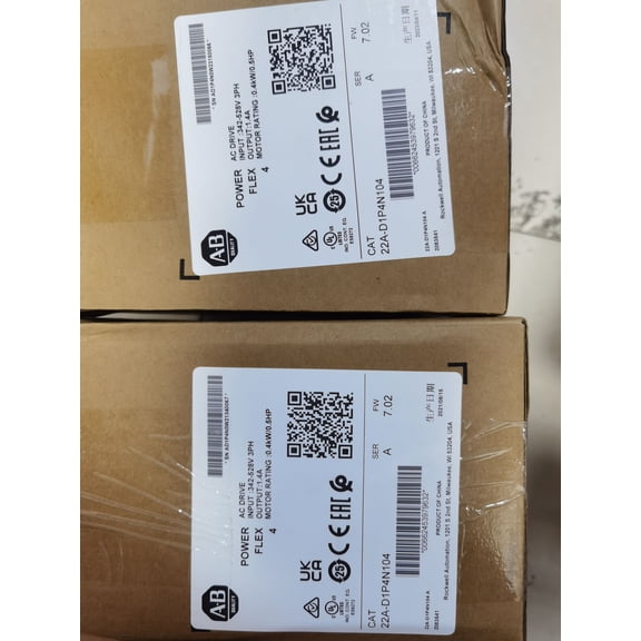 BRAND NEW ALLEN BRADLEY 22A-D1P4N104 DRIVE 480VAC 3PH