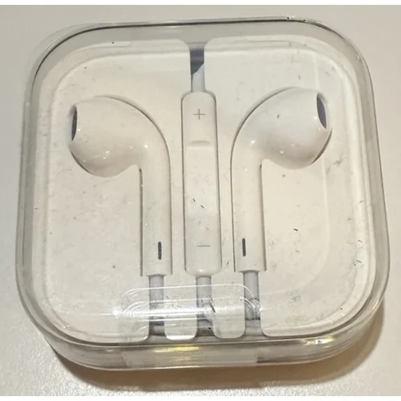 BRAND NEW APPLE OEM WIRED HEADPHONES CASE IPHONE IPAD IPOD EAR BUDS AUX JACK