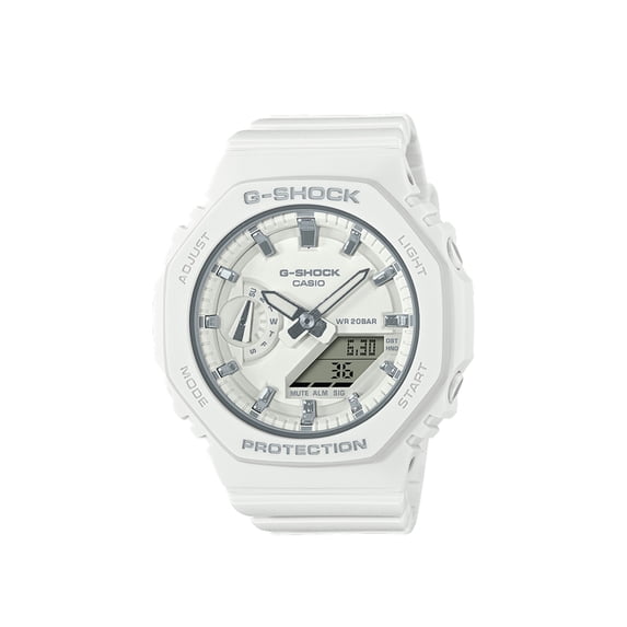 BRAND NEW Casio G-SHOCK Women's G-Carbon Woman's Octo Slim White Watch GMA-S2100-7A