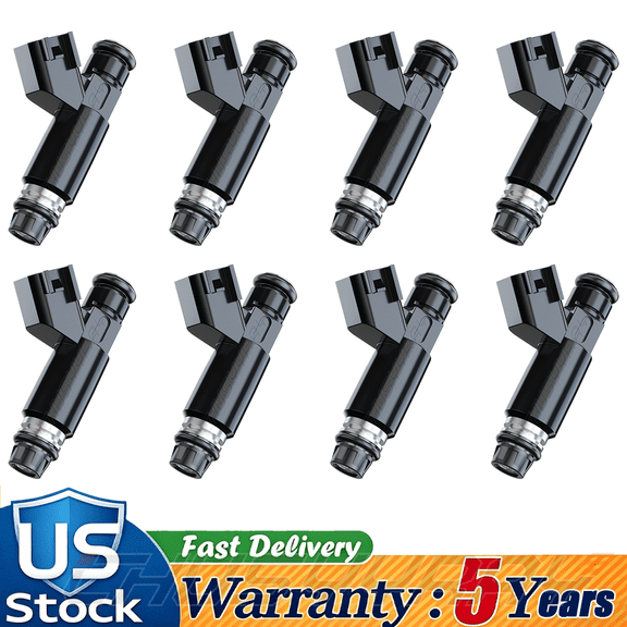 BRAND NEW FOR x8 FLEX Fuel Injectors for 2002-2007 Chevrolet & GMC 5.3L V8
