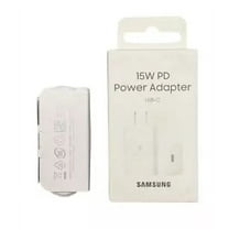 BRAND NEW Genuine OEM Samsung 15W Wall Adapter with Charging Cable Type C White (1 Pack)