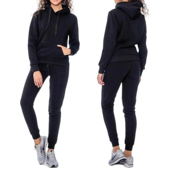 BRAND NEW LADIES PULLOVER HOODIES SETS INSIDE FLEECE SIZE - L WITH FREE SHIPPING