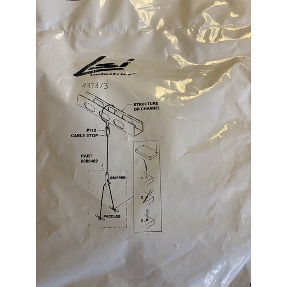 BRAND NEW  LSI 431373 Fixture Hanging Cable Kit