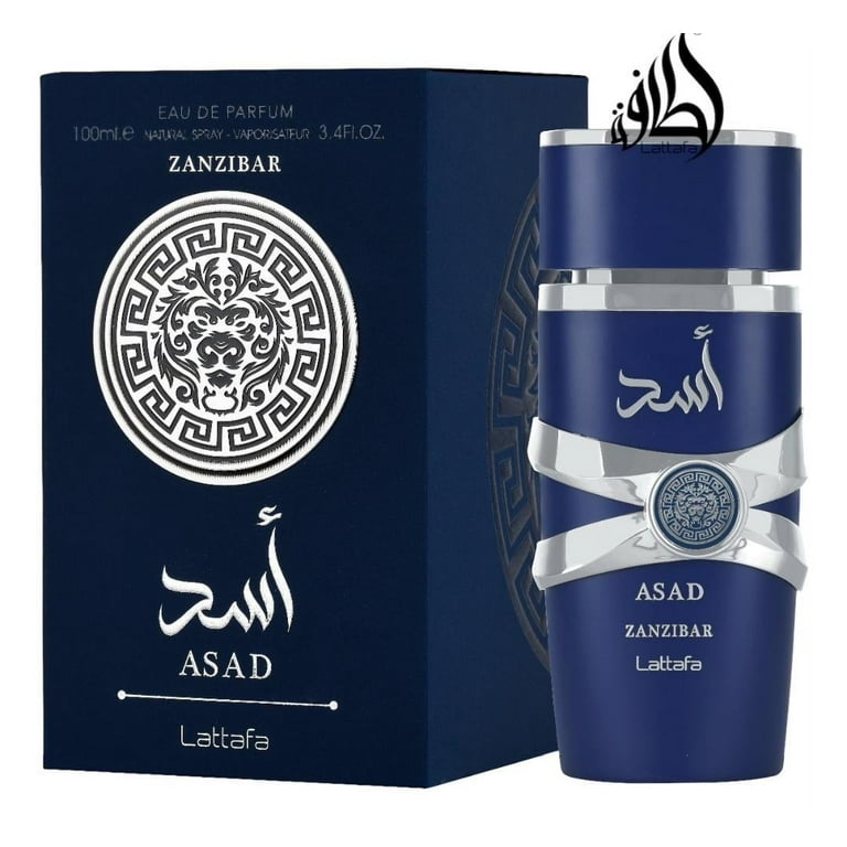 香水(男性用) lattafa asad zanzibar perfume 100ml edp Lattafa Asad Zanzibar Perfume for Men, Eau de Parfum Spray, 3.4 oz