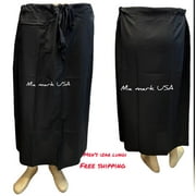 BRAND NEW MENS IZAR LUNGI WITH DRAWSTRING & FRONT ZIPPER POCKET ONE SIZE WITH
