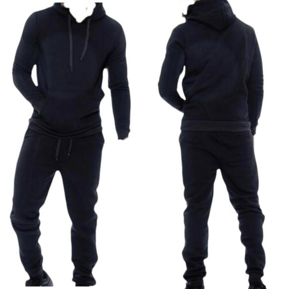 BRAND NEW MENS FLEECE PULLOVER HOODIE SETS SIZE - 4XL WITH FREE SHIPPING