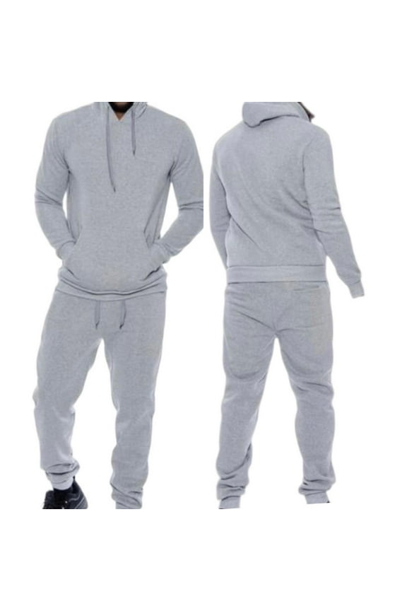 BRAND NEW MENS FLEECE PULLOVER HOODIE SETS SIZE -4XL WITH FREE SHIPPING