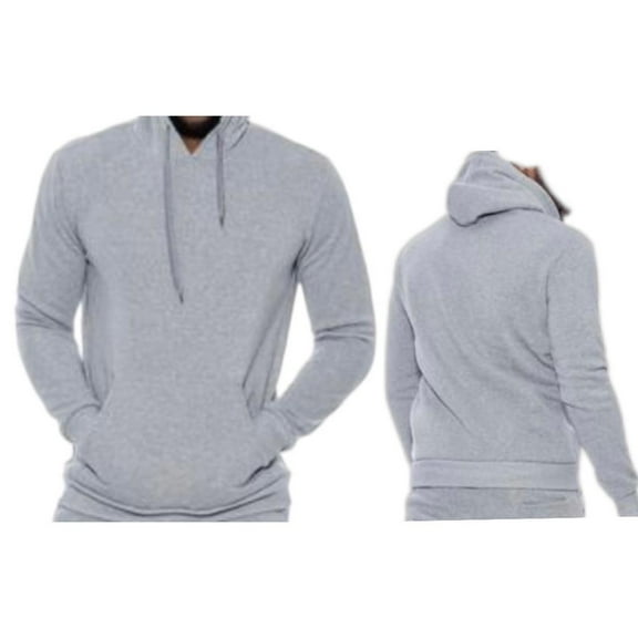 BRAND NEW MENS FLEECE PULLOVER HOODIE SIZE 6 XL WITH FREE SHIPPING