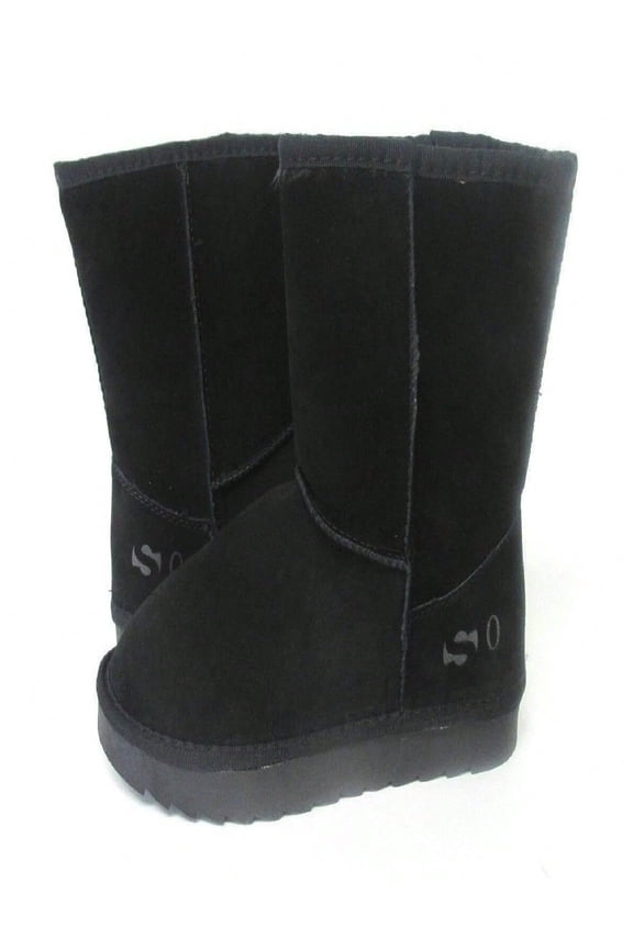 BRAND NEW WOMEN CLASSIC SHORT BOOT BLACK 1232 ORIGINAL